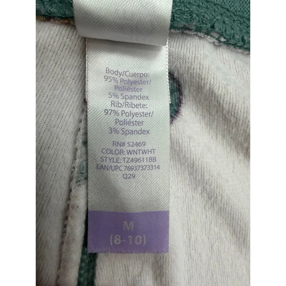 Secret Treasures Pajama Jogger Pants Hot Cocoa Gingerbread Winter Print M